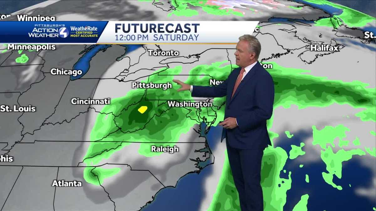 Rain coming this weekend