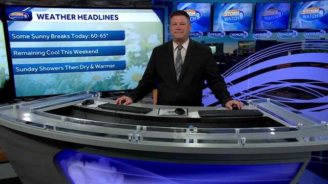 NH forecast video: Clouds and some sunny breaks Friday
