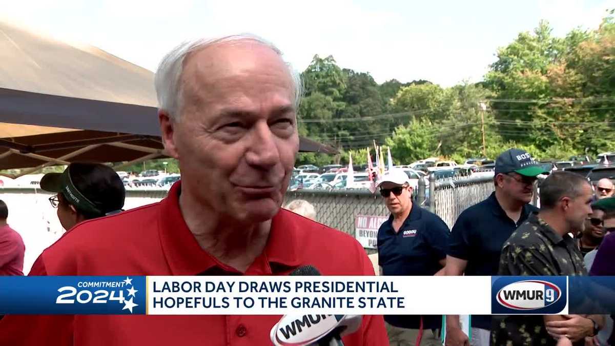 Presidential candidates flock to New Hampshire for Labor Day
