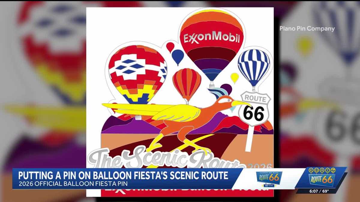 Albuquerque International Balloon Fiesta Unveils Route 66 Pins