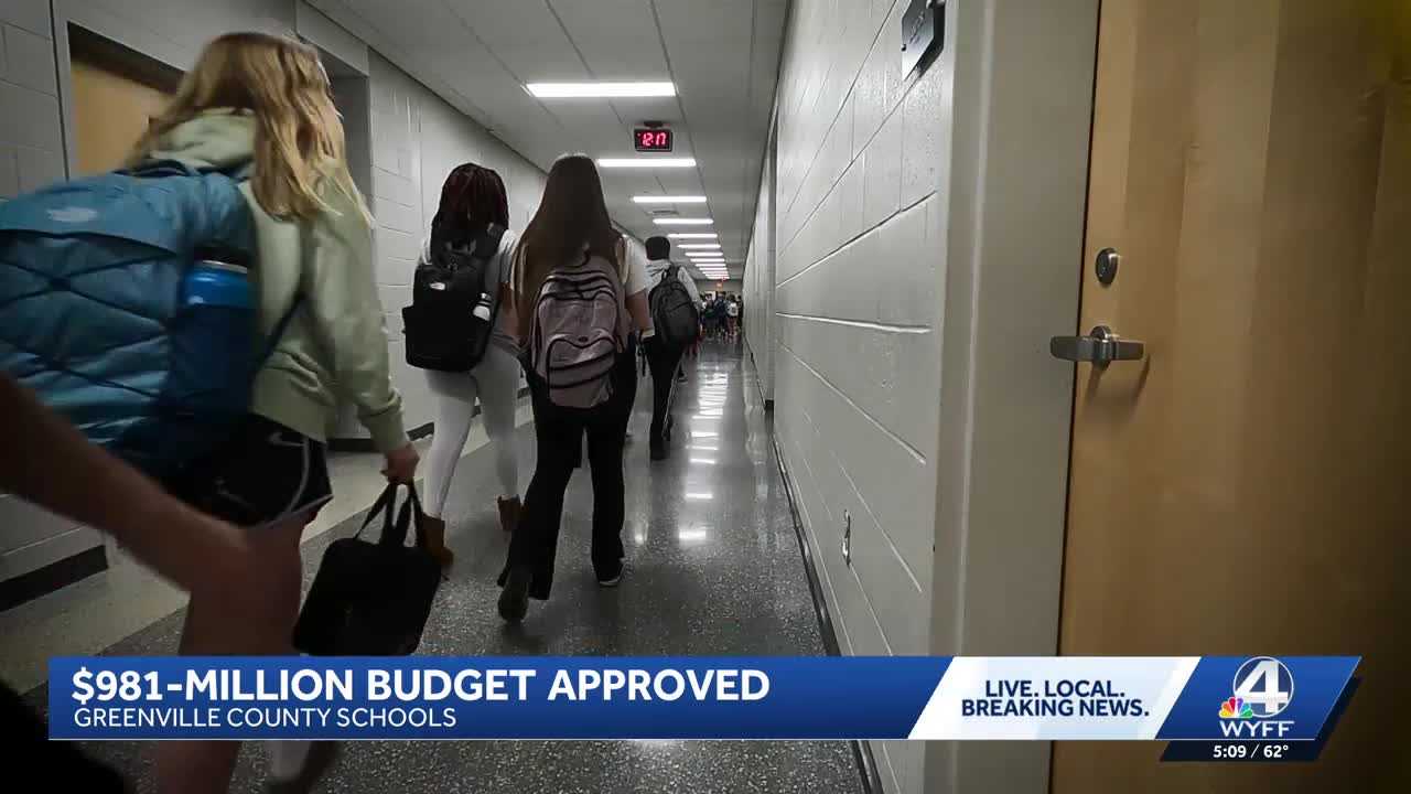 Pay increase for all staff in Greenville County Schools approved 2027 budget