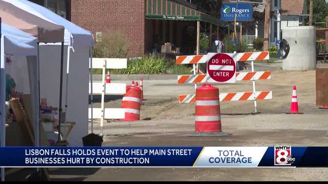 Lisbon Falls businesses struggling due to construction hold "Save Main Street" event - Vimarsana News