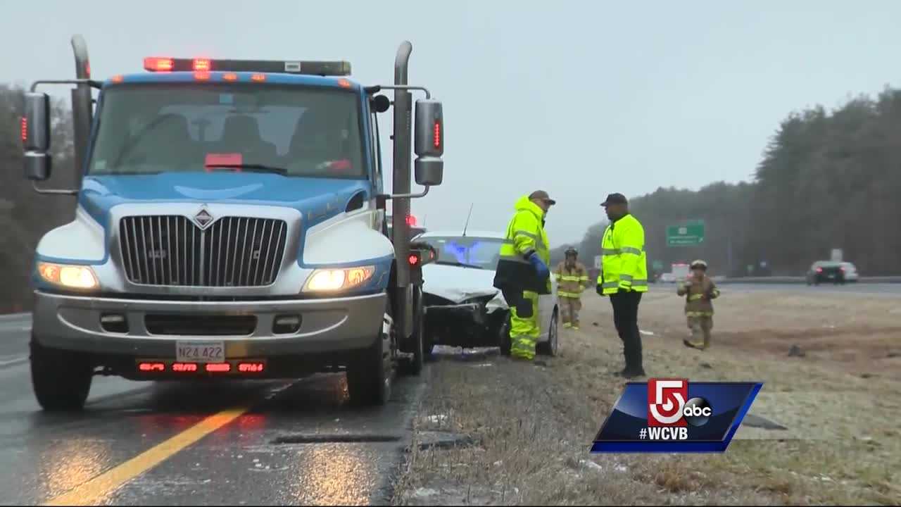 Slick, Icy Roads Causing Spinouts, Crashes Across Region