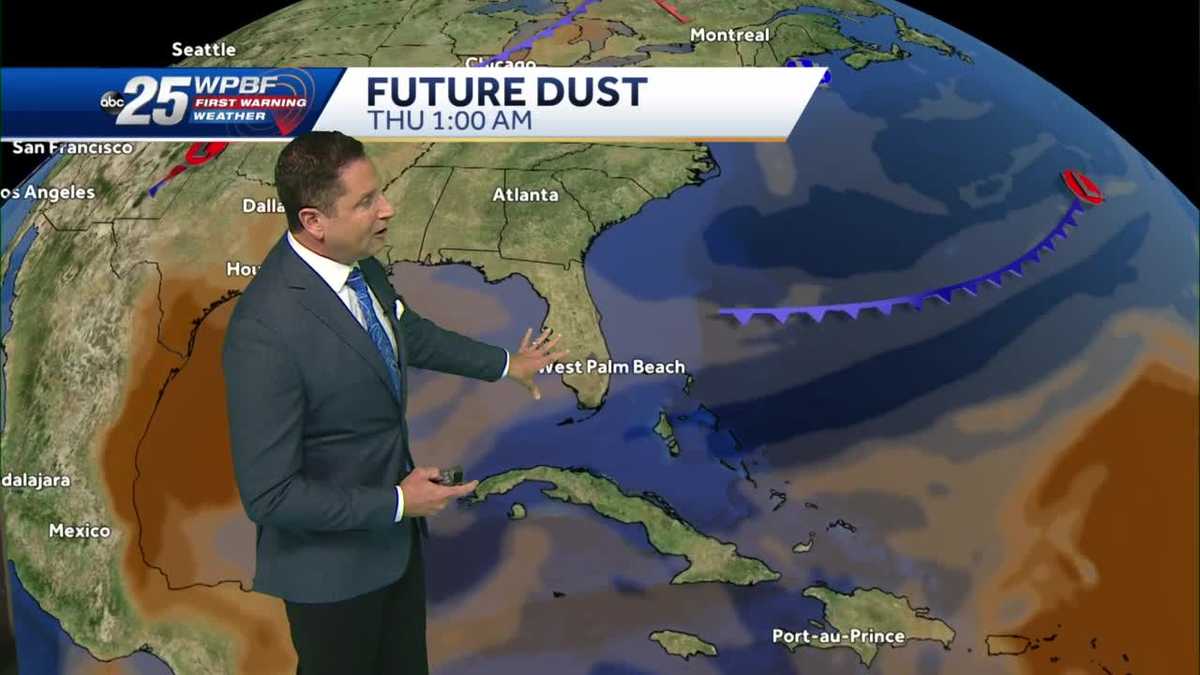 A change in our weather pattern...