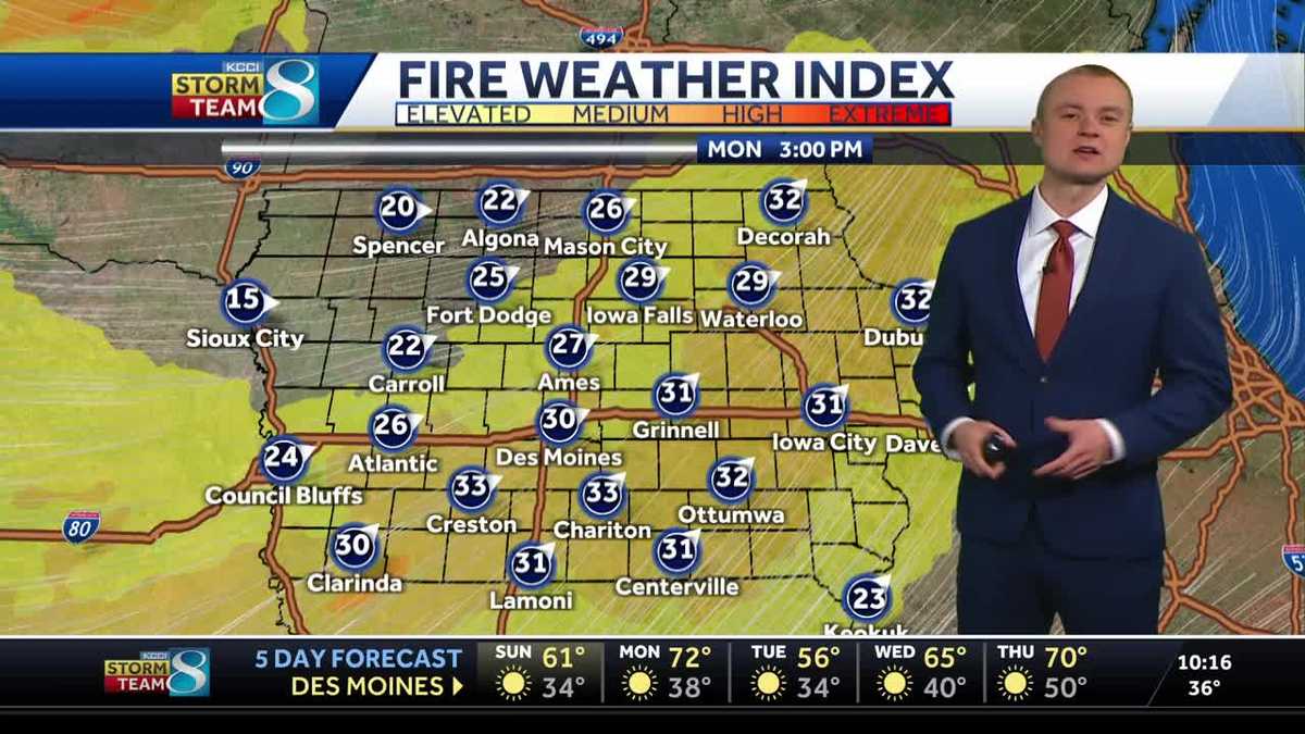 Iowa weather: Temperatures keep climbing