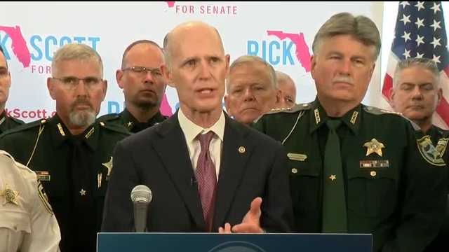 Rick Scott endorsed by Florida sheriffs as he seeks reelection - Vimarsana News