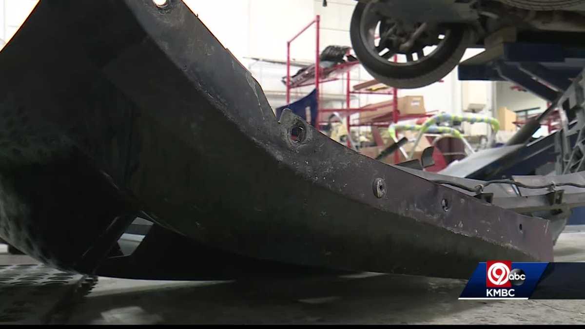 Auto shops busy after numerous crashes Monday
