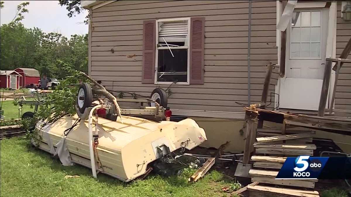 After surviving 100 years of storms, Cole home damaged by tornado - KOCO