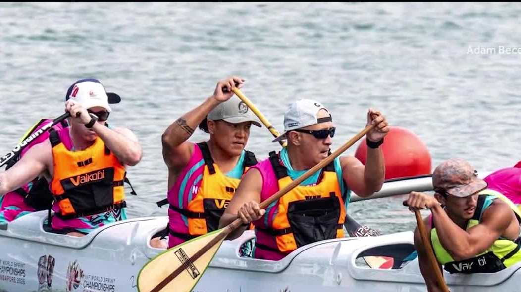 Diné paddler honors his roots on the world stage