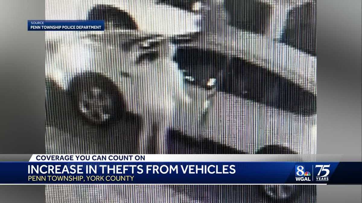 Police in York County community warning of a rise in vehicle break-ins