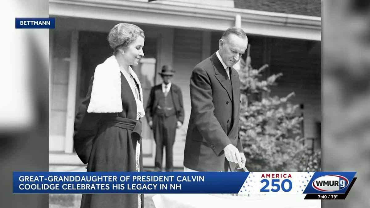 Great-granddaughter of Calvin Coolidge celebrates his legacy in New Hampshire