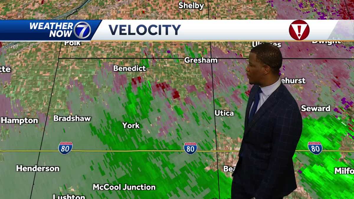 Nebraska weather Funnel clouds possible Friday evening