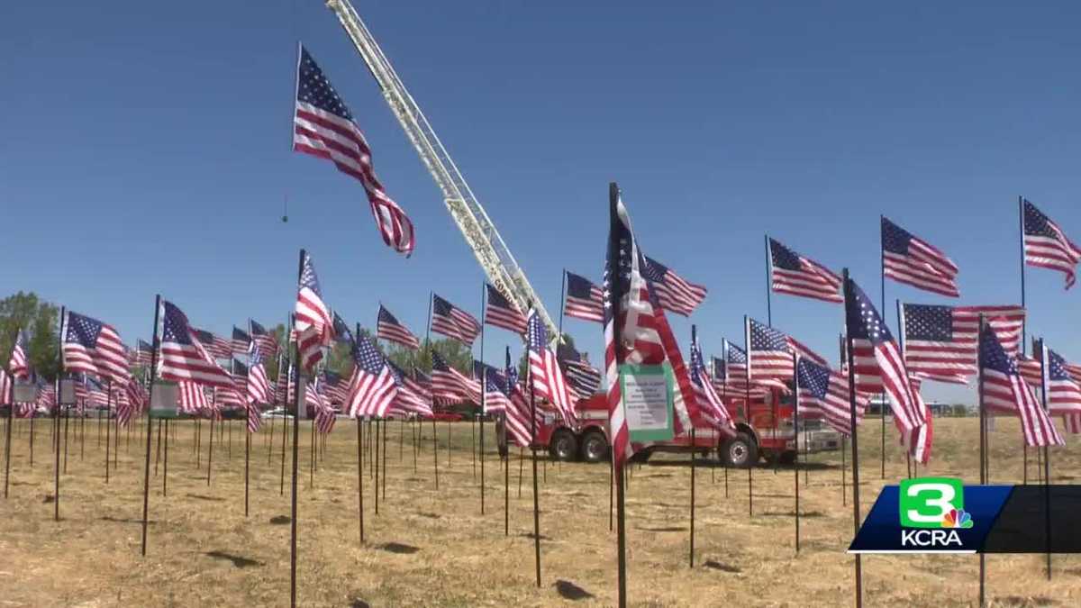 Field of Flags honor fallen military, first responders in NorCal