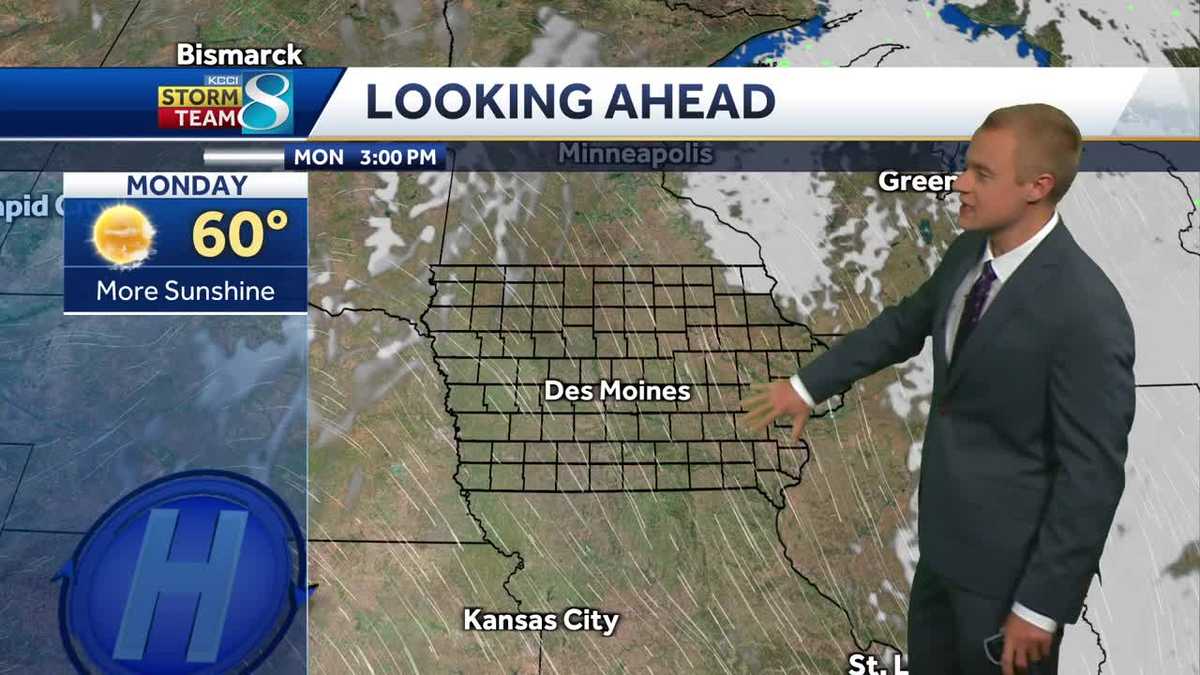 Iowa Weather Sunnier skies and warmer temps ahead