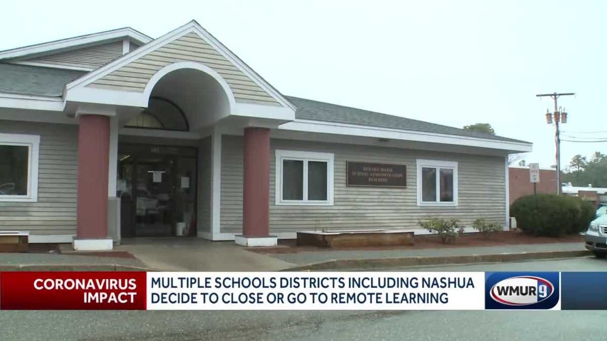 Nashua schools close over COVID19 concerns