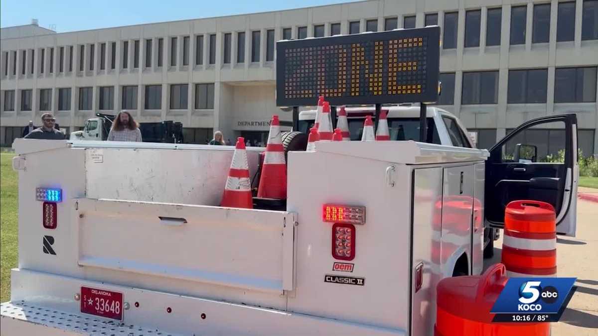 ODOT unveils new vehicle-mounted boards to grab drivers’ attention in Oklahoma work zones
