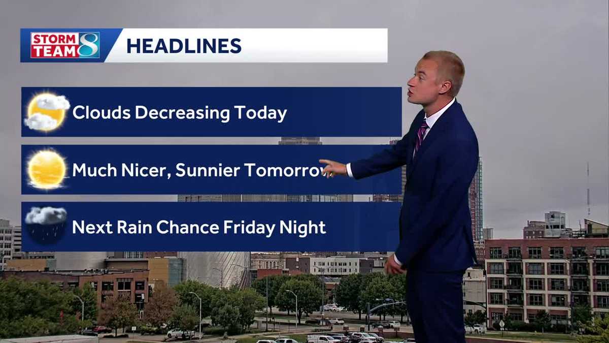 Sunny and dry before more rain moves in by late week
