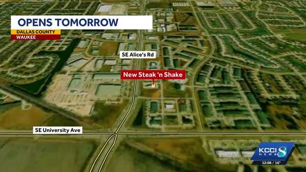 New Steak 'n Shake to open Wednesday in Waukee