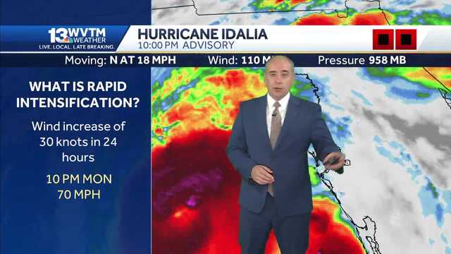 Intense Hurricane Idalia passes southeast of Alabama - Vimarsana News
