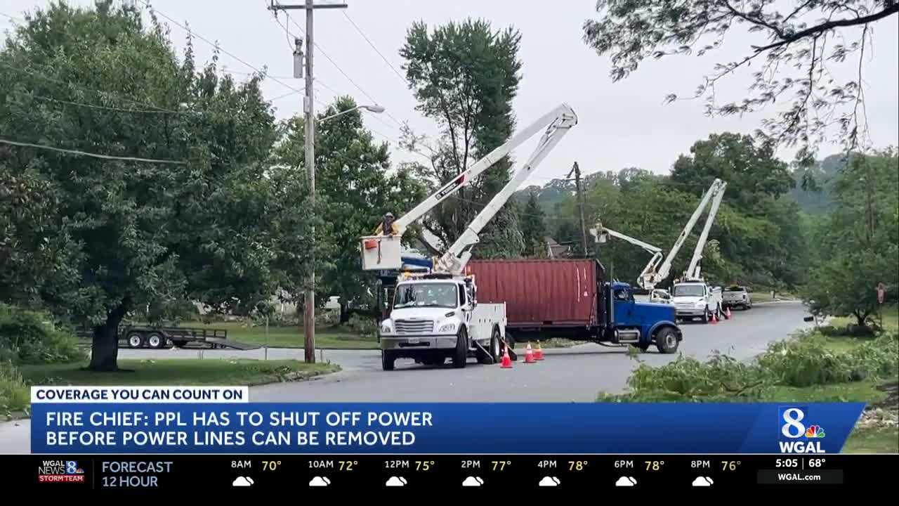 Thousands still without power days after south-central Pa. storms - WGAL