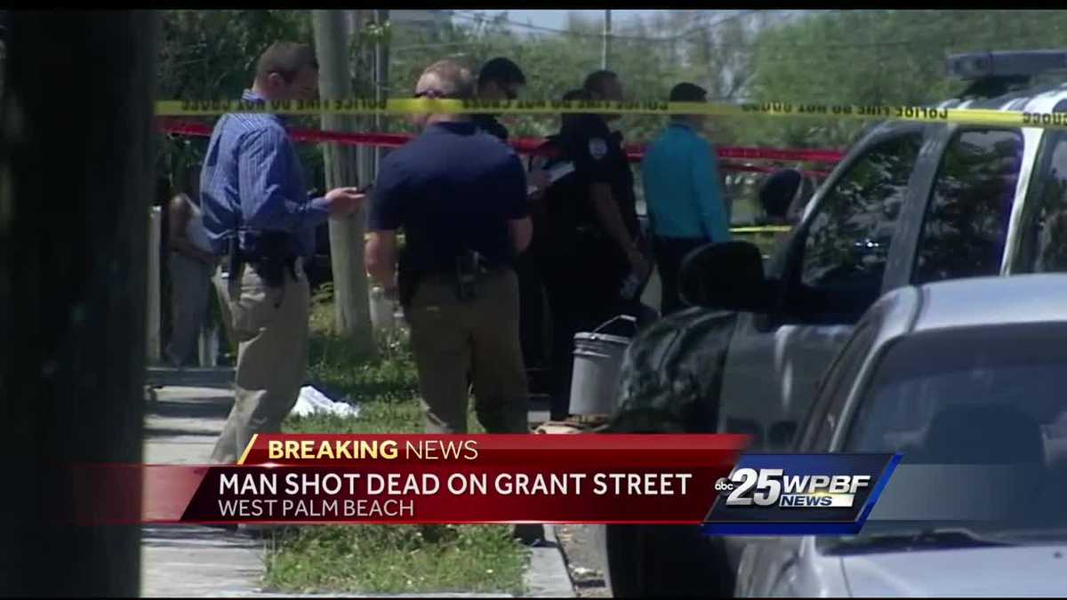 Man shot to death in West Palm Beach