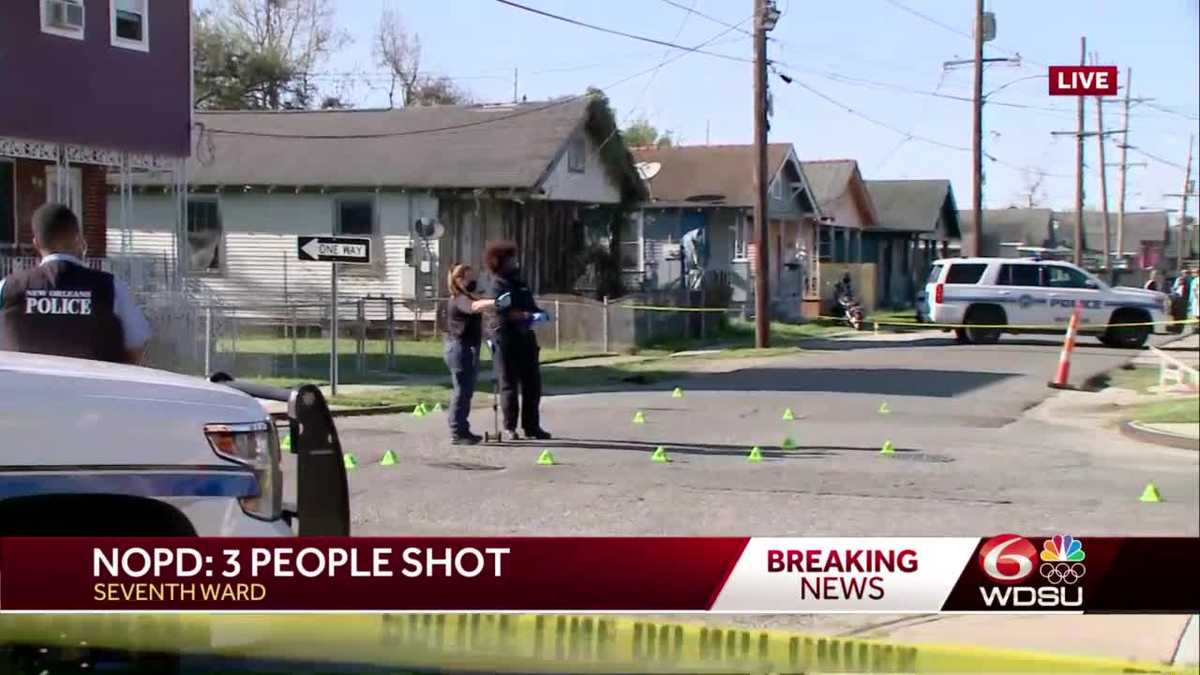 4 shot, injured in 7th Ward shooting in New Orleans