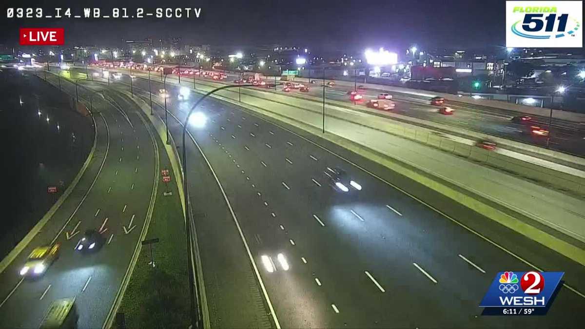 Person found dead on I-4 near State Road 408 in Orlando - WESH