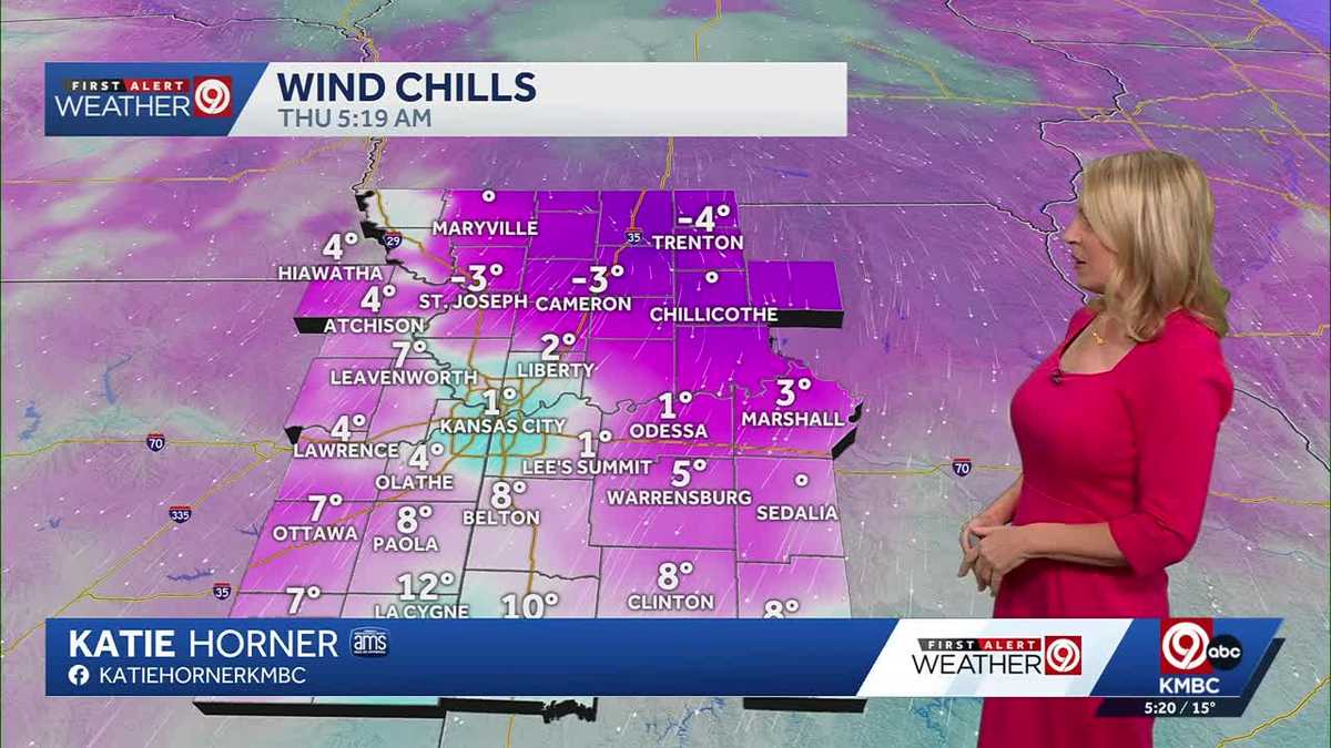 Bitterly cold Thursday