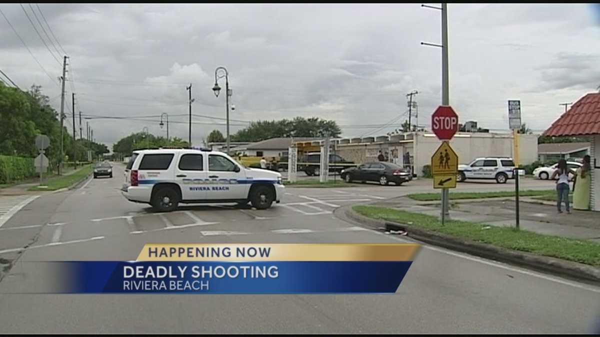 Shooting leads to manhunt in Riviera Beach