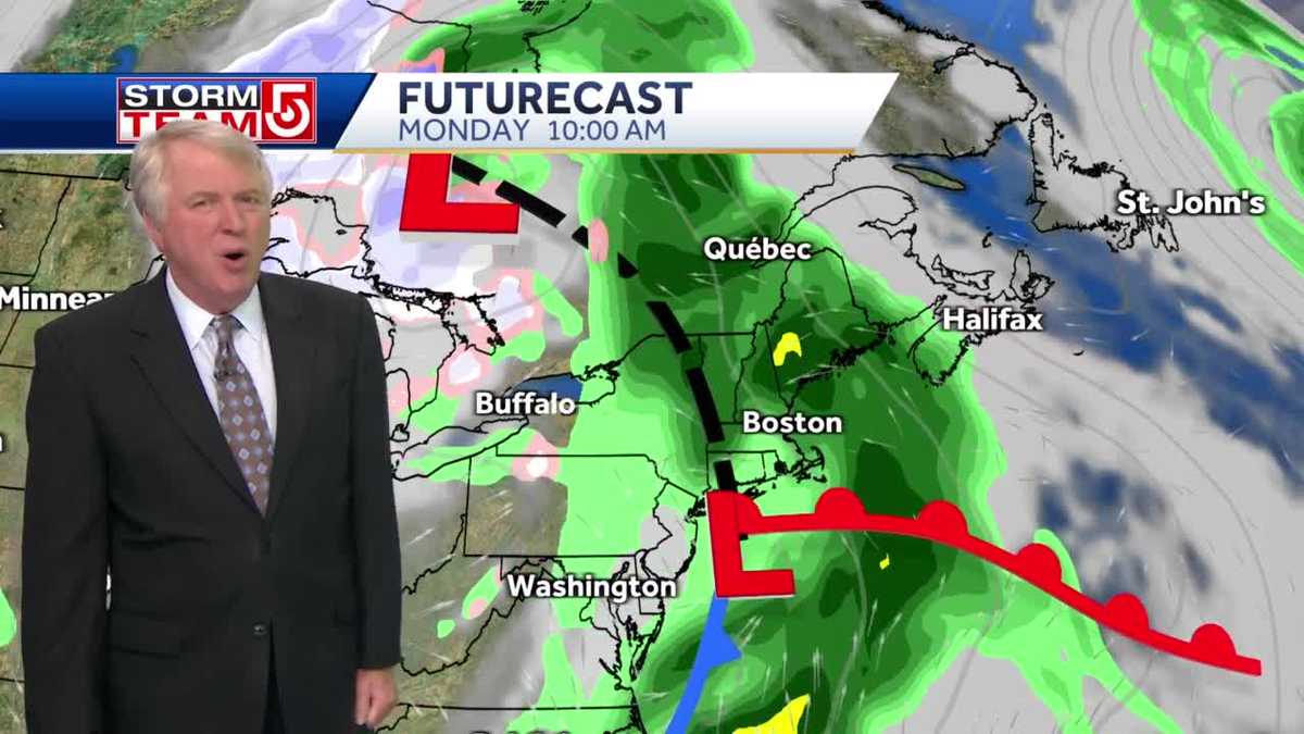Video Spring showers this week; Heavier rain for weekend?