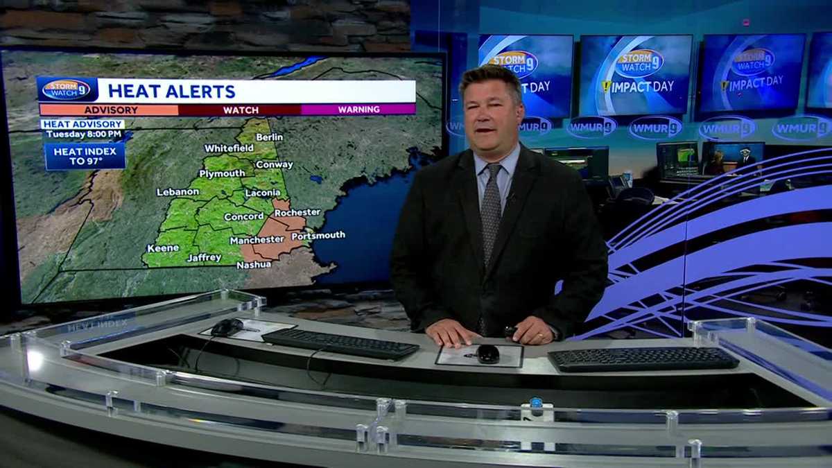 NH forecast video: Hot, humid weather with some storm chances