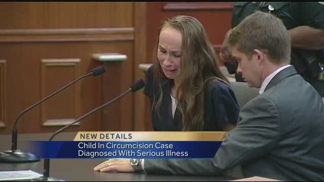 Child in circumcision case diagnosed with serious illness
