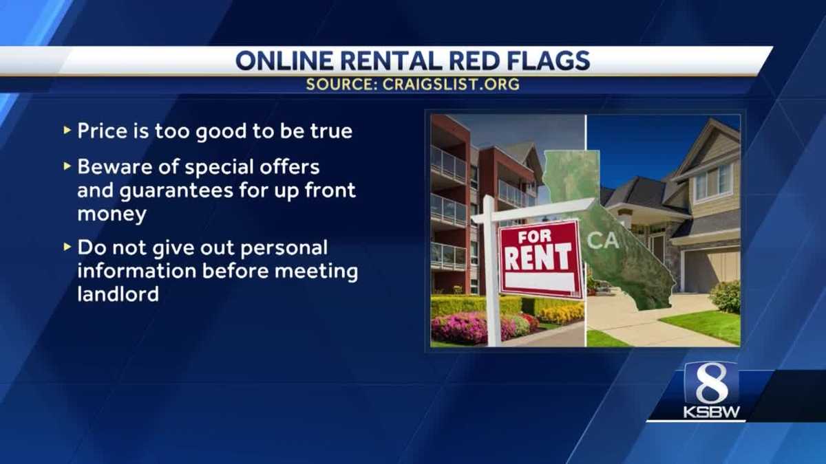 Craigslist rental scam asks victim to pay for background check