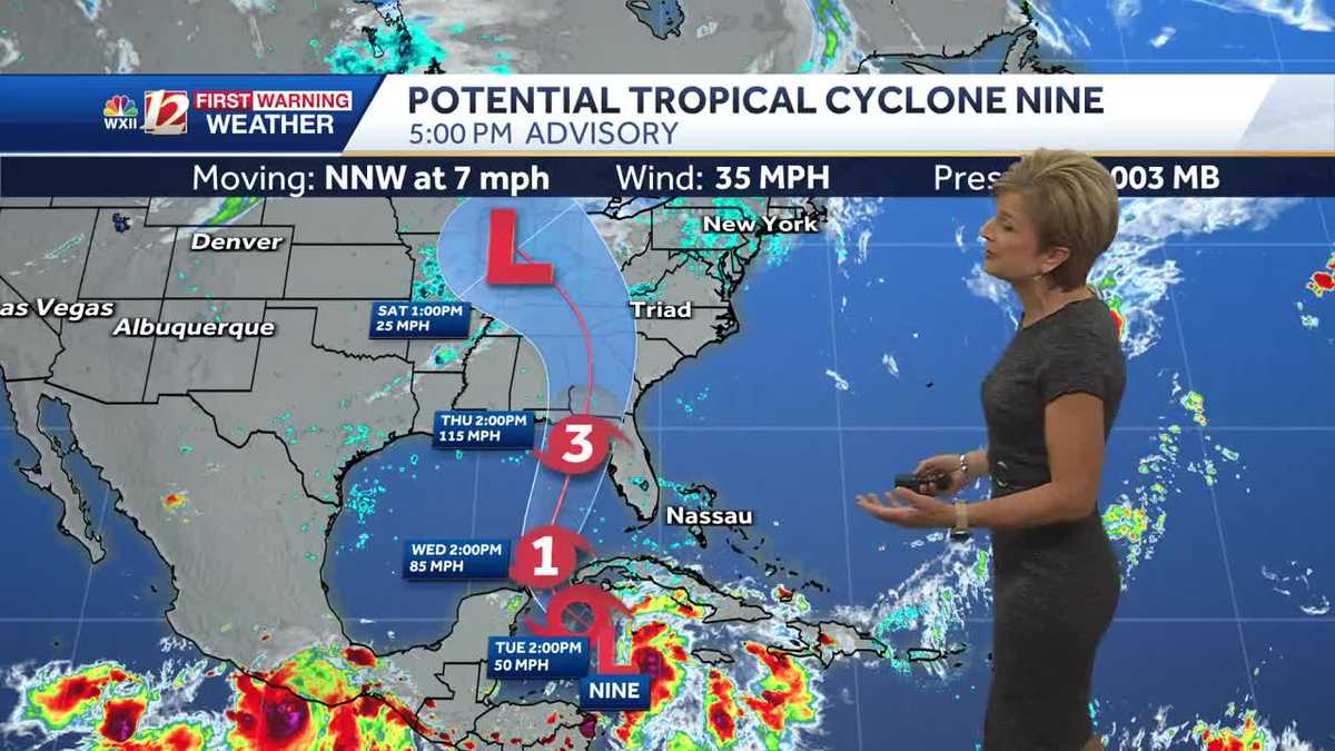WATCH: Storms late Tuesday, tracking the tropics too