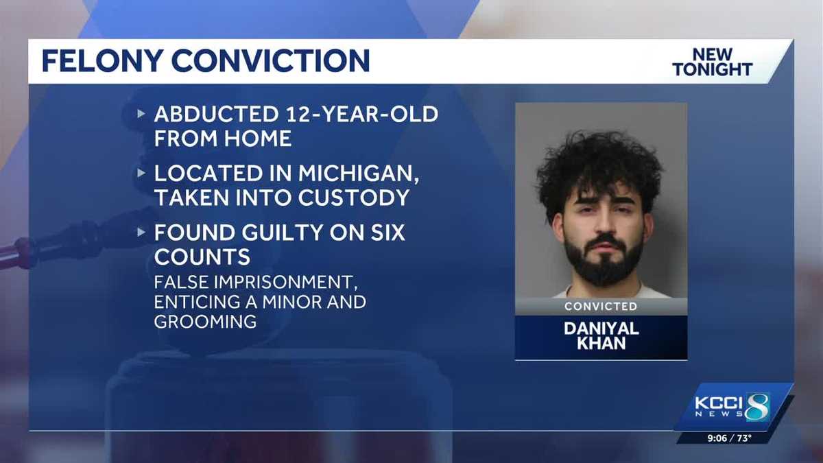 Amber Alert case: Michigan man convicted after kidnapping Iowa girl - KCCI