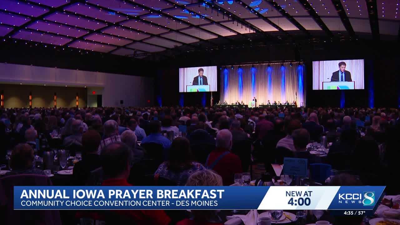 Iowa leaders gather for 65th annual prayer breakfast