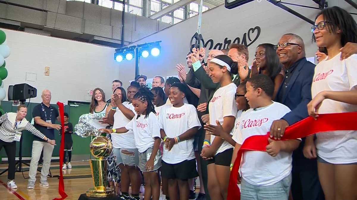 NBA, Celtics unveil improvements at Dorchester's Boys & Girls Clubs