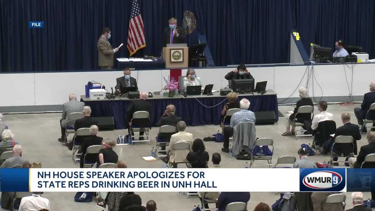 New Hampshire House speaker apologizes to UNH after some reps drink