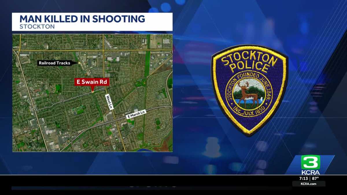 Man killed in Stockton shooting at railroad tracks; suspect arrested