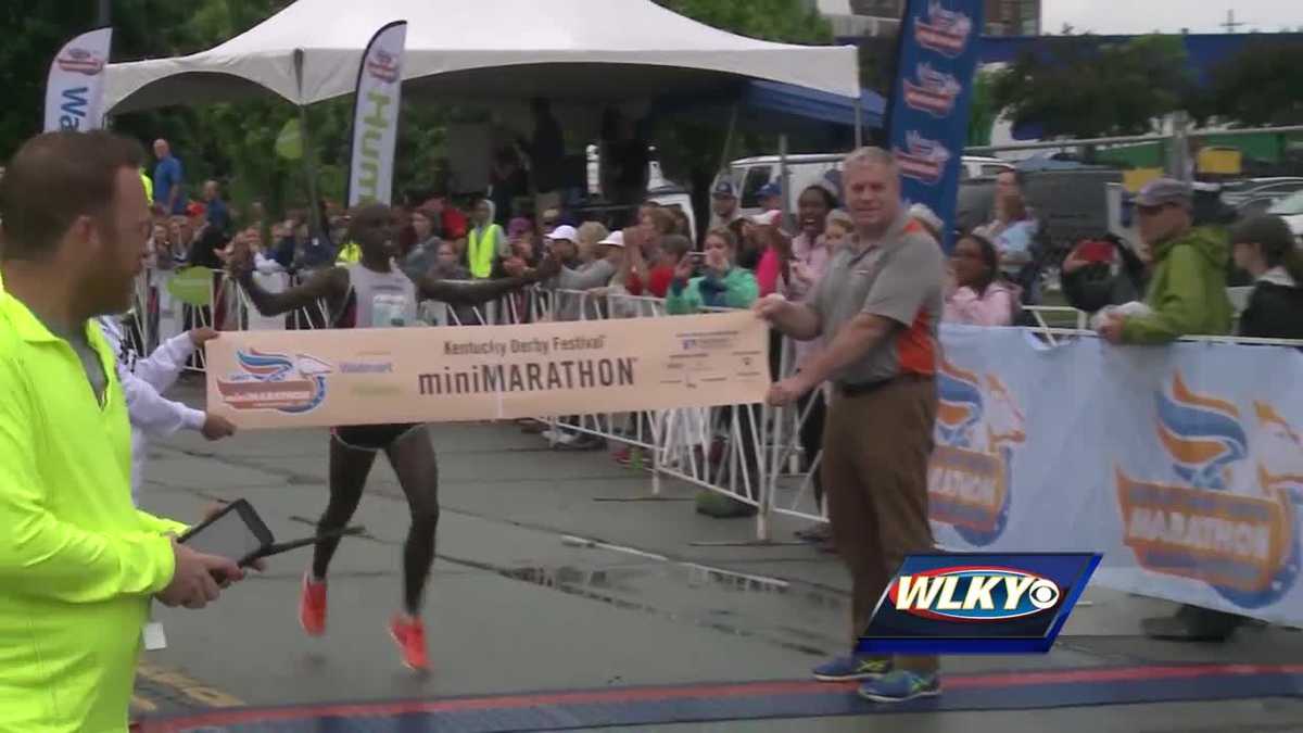 Thousands run in Kentucky Derby Festival Marathon, miniMarathon