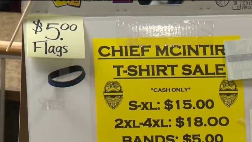 2nd T-shirt sale set for fallen Brackenridge chief; organizers say support  has 'surpassed expectation'