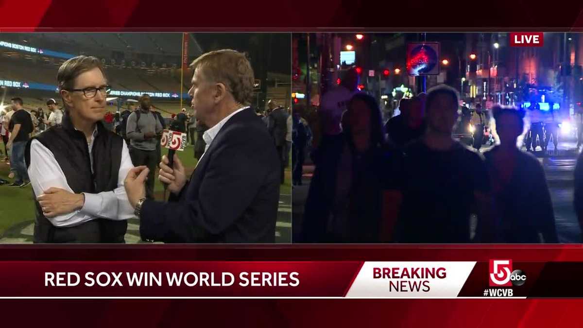 Red Sox owner John Henry praises his team