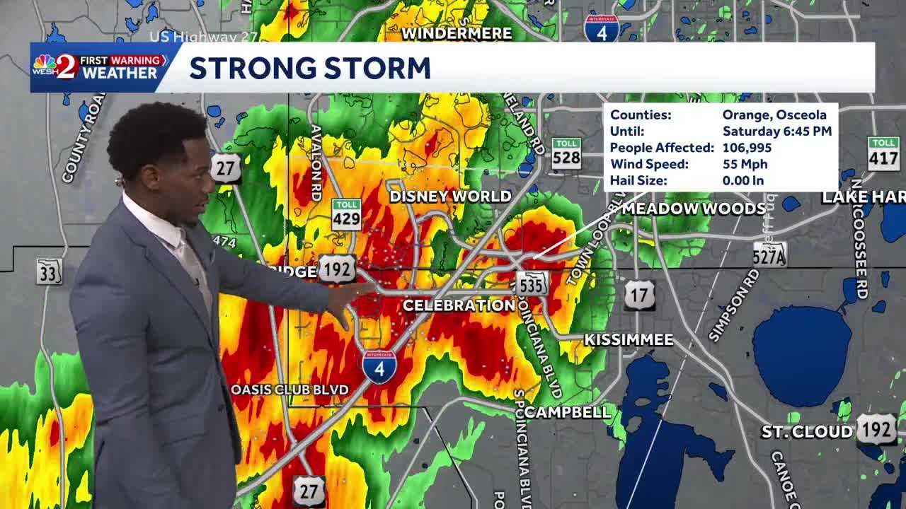 Flood Advisories and Severe Storms Sweep Through Central Florida | New Tropical Disturbance off of the Carolinas