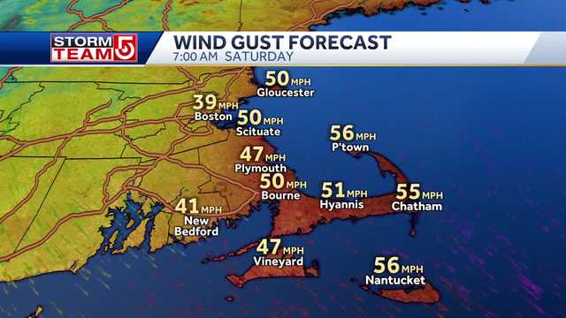 How high tide, wind gusts may lead to storm surge along Mass. coast - Vimarsana News