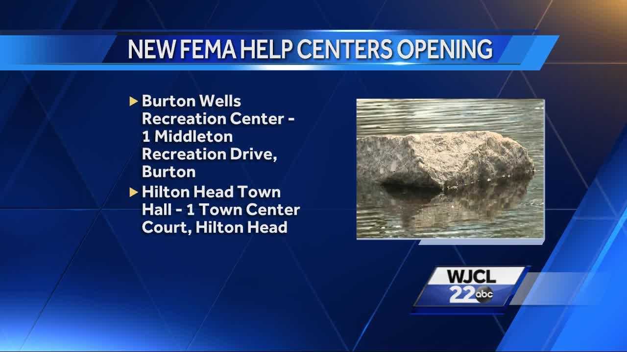 FEMA opens new help centers in the Lowcountry