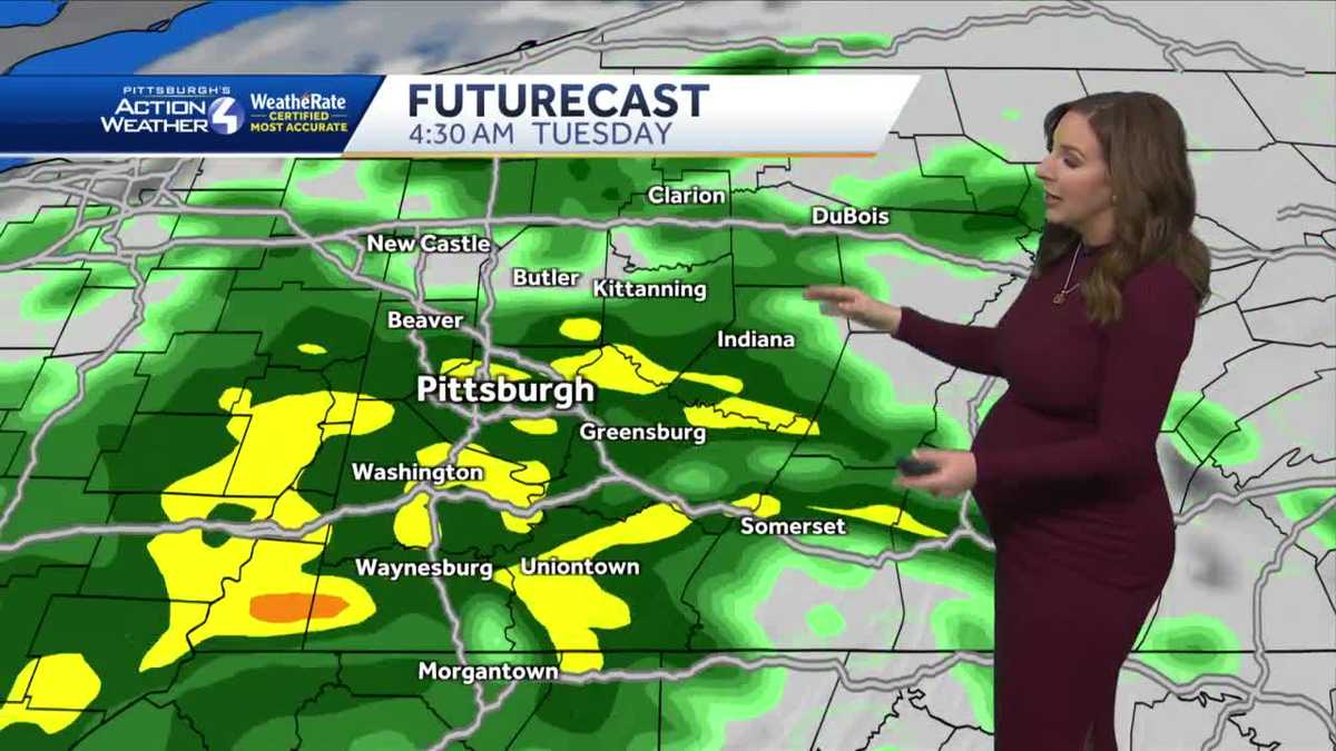 Cold and Breezy Today; Rain for Monday