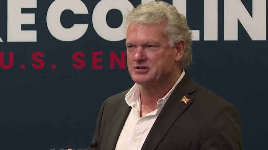 Mike Collins projected to win GOP nomination for Georgia's U.S. Senate seat