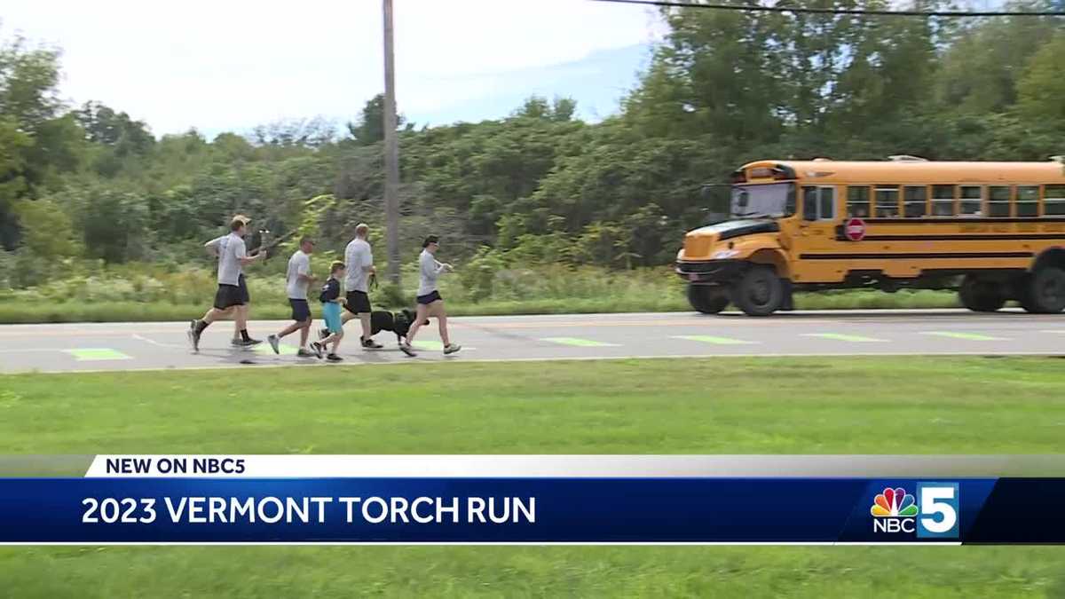 Law enforcement honor the Special Olympics with 2023 Vermont Torch Run