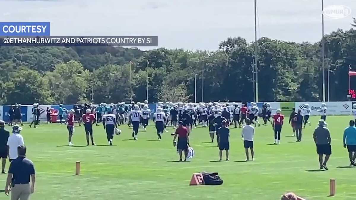 Patriots, Panthers players brawl during practice again