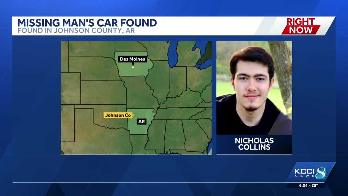 Arkansas sheriff: No sign of missing Iowa man after search of 1,200+ acres